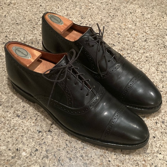 Allen Edmonds Other - Men’s 9.5B Allen Edmonds Van Ness Black Leather Cap Toe Oxford
